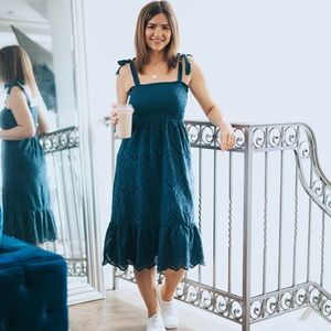 Pink Lily Navy Summer Dress